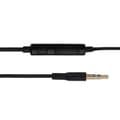 Miniatyrbild 2 av 3: Svarta in-ear-stereohörlurar med kabel för Samsung Galaxy A16 5G India med volymkontroll och mikrofon