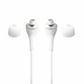 Miniatyrbild 3 av 3: Vita in-ear-stereo-hörlurar med tråd till Infinix Note 40S med volymkontroll och mikrofon