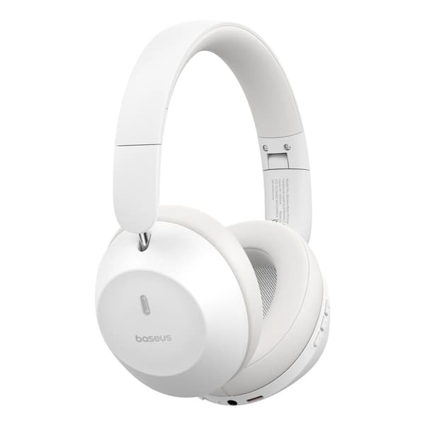 Baseus Bass 30 Max Bluetooth 5.3 Trådløse Hovedtelefoner - Hvid