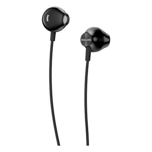 Knappheadset - Philips - TAUE100BK/00 - Svart - Kabelanslutet - In-ear