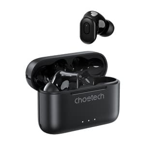 TWS Choetech BH-T15 ANC+ENC trådløse hodetelefoner (svarte)