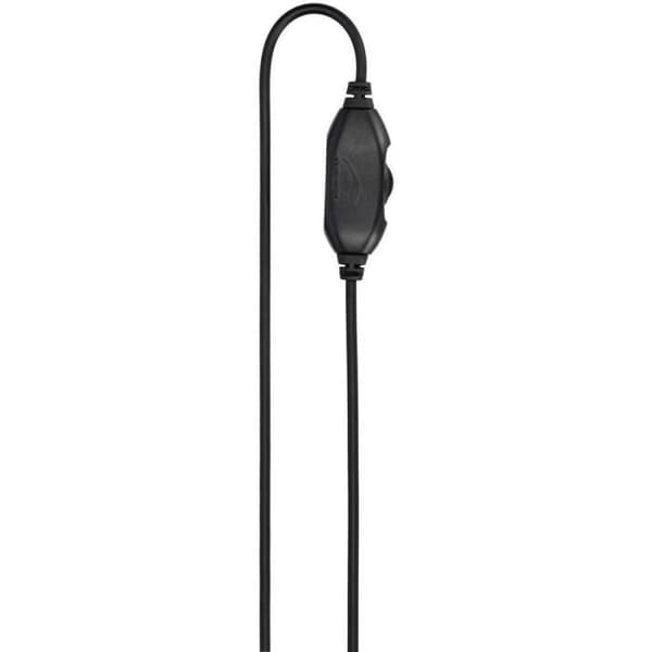 Micro-headset PC - HAMA - NHS-P100 - Kabel - Stereo - Supra-aural svart