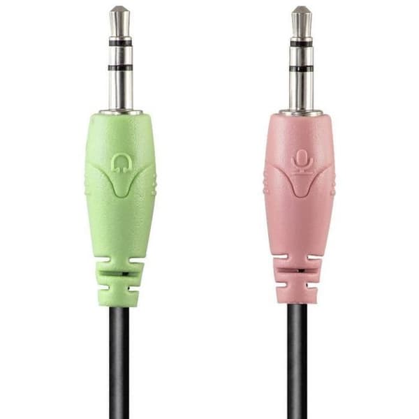 Micro-headset PC - HAMA - NHS-P100 - Kabel - Stereo - Supra-aural svart