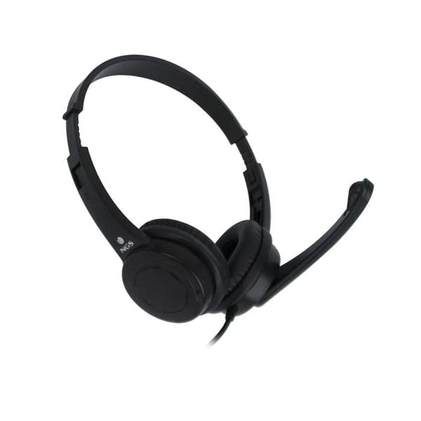 Hörselkåpor och Mikrofon - NGS - VOX 505 - 32 Ohm - Svart - USB-anslutning