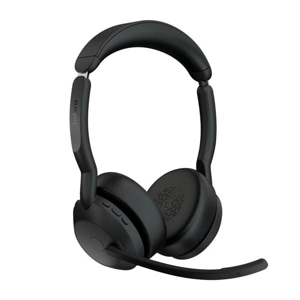 GN Jabra Jabra Evolve2 55 UC Stereo - Headset - On-Ear - Bluetooth - kablar - aktiv Rauschunterdrückung - USB-C -