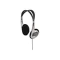 Miniatyrbild 1 av 3: Stereohörlurar - HAMA - HK-229 - On-ear - 3,5 mm jack - Silver