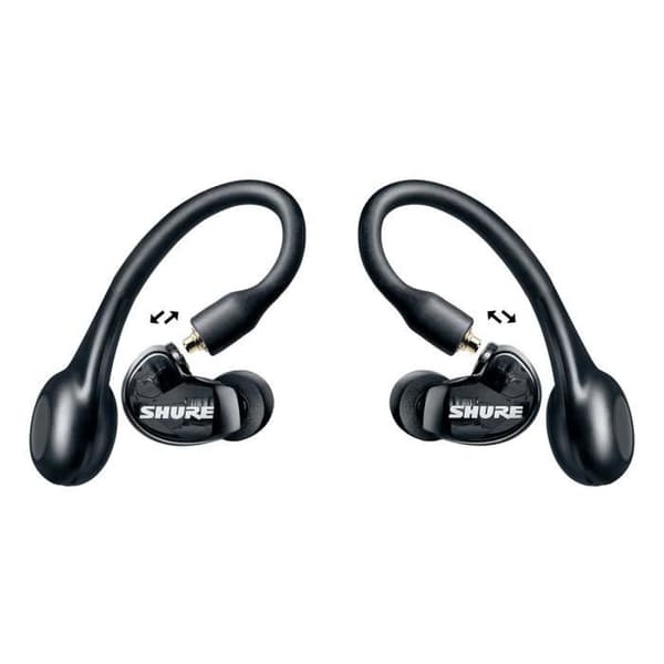 True Wireless Headphones - Shure - Aonic 215 Gen 2 - Svart - Svetttålig - In-ear