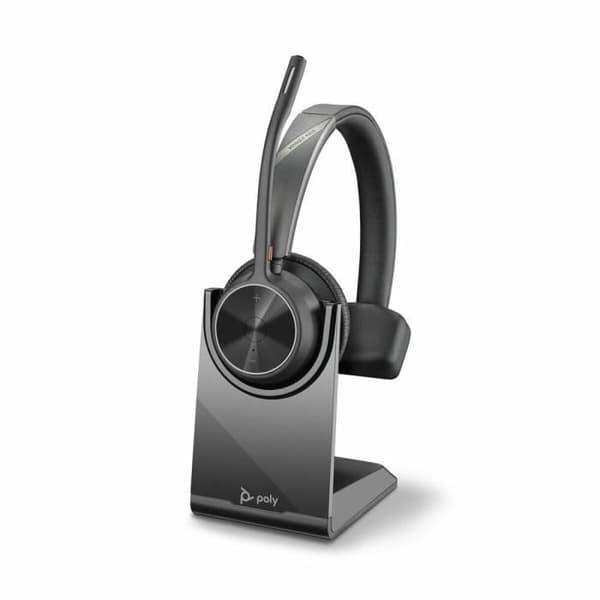 Hörlurar med mikrofon - Poly - 218471-01 - Svart - Bluetooth - Brusreducering