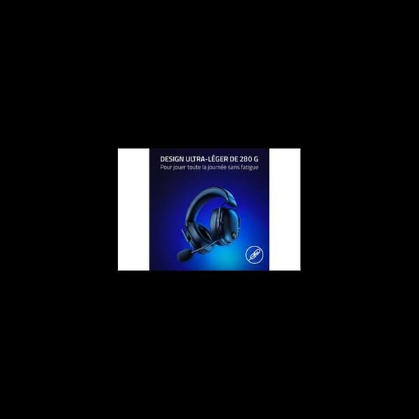Gaming Headset - RAZER - BlackShark V2 HyperSpeed - Trådlös - Ultralätt - Ljudisolering