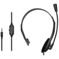 Miniatyrbild 2 av 4: LogiLink HS0054 monoheadset med mikrofon och 3,5 mm uttag