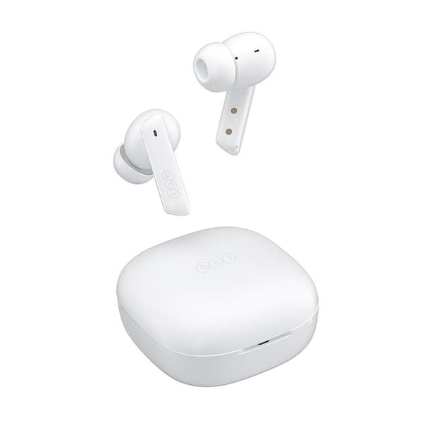 Øretelefoner TWS QCY HT05, ANC (hvit)