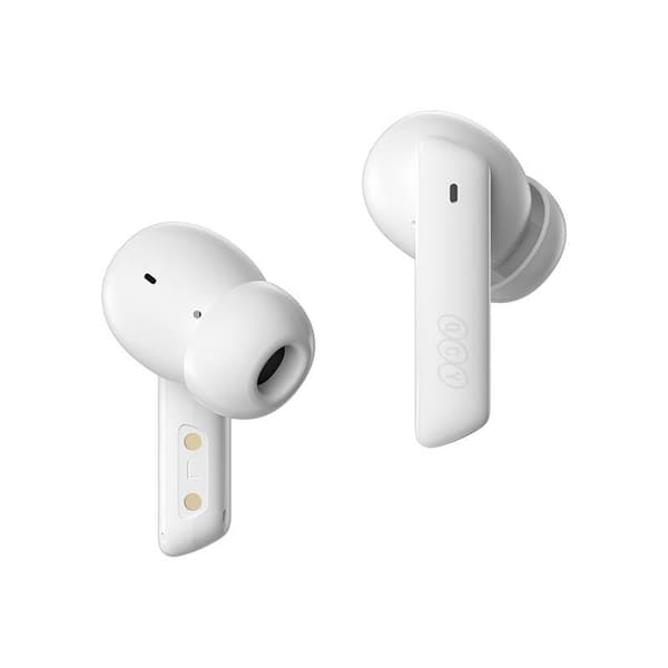 Øretelefoner TWS QCY HT05, ANC (hvit)