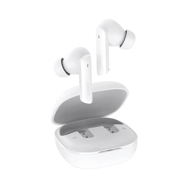 Øretelefoner TWS QCY HT05, ANC (hvit)