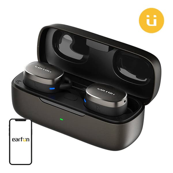 Øretelefoner TWS EarFun Free Pro 3, ANC (svart)
