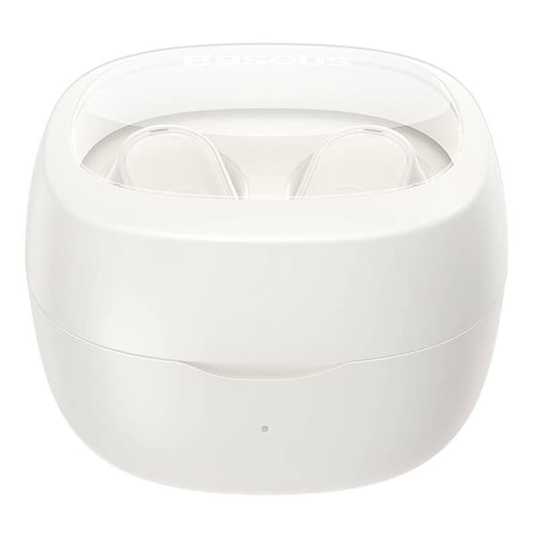 Trådlösa hörlurar Baseus Bowie WM02 TWS, Bluetooth 5.0 (vit) OS