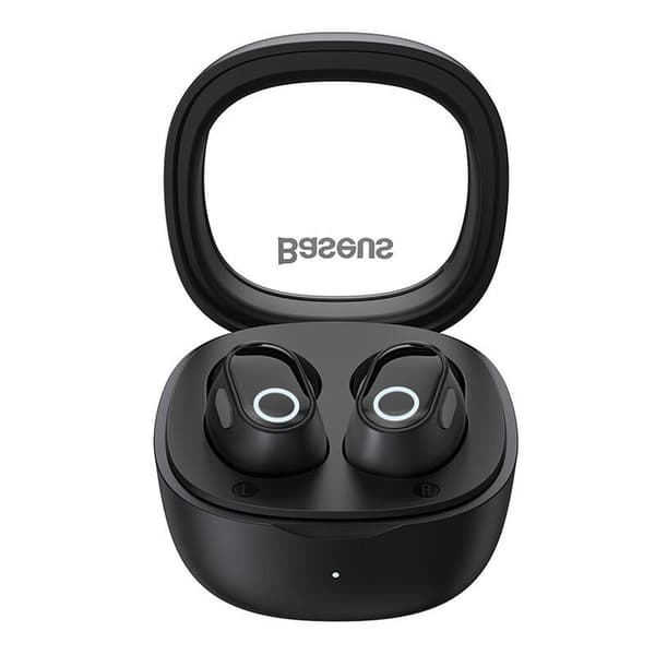 Trådlösa hörlurar Baseus Bowie WM02 TWS, Bluetooth 5.0 (svart) OS