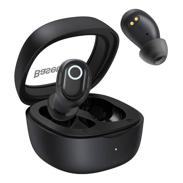 Trådlösa hörlurar Baseus Bowie WM02 TWS, Bluetooth 5.0 (svart) OS