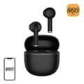 Miniatyrbilde 1 av 4: Øretelefoner TWS QCY AilyBuds Lite (svart)