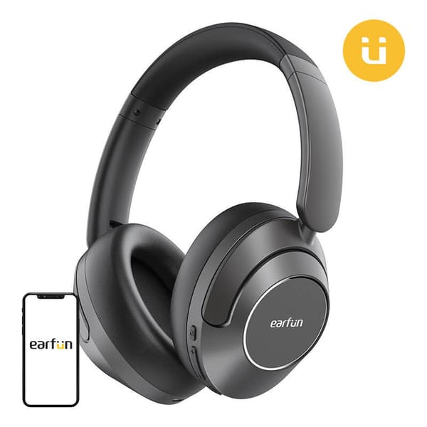 Trådlösa hörlurar EarFun WavePro (svarta)