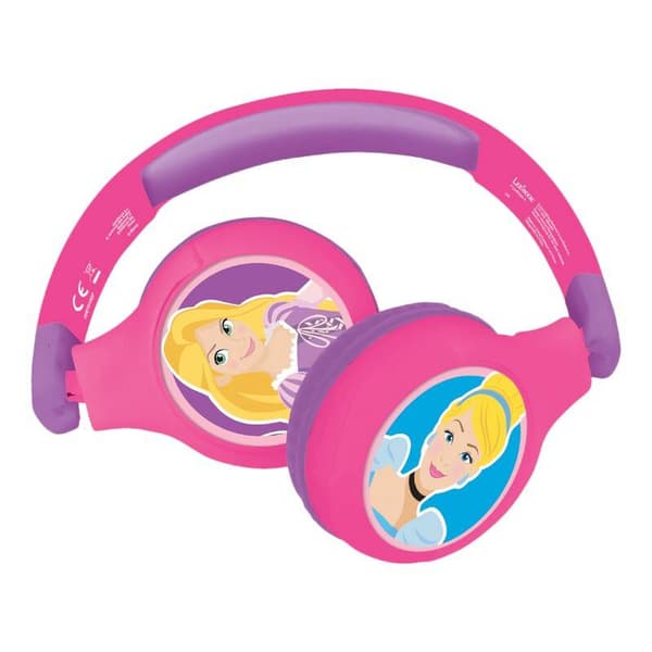 Taitettavat kuulokkeet 2in1 Disney Princess Lexibook