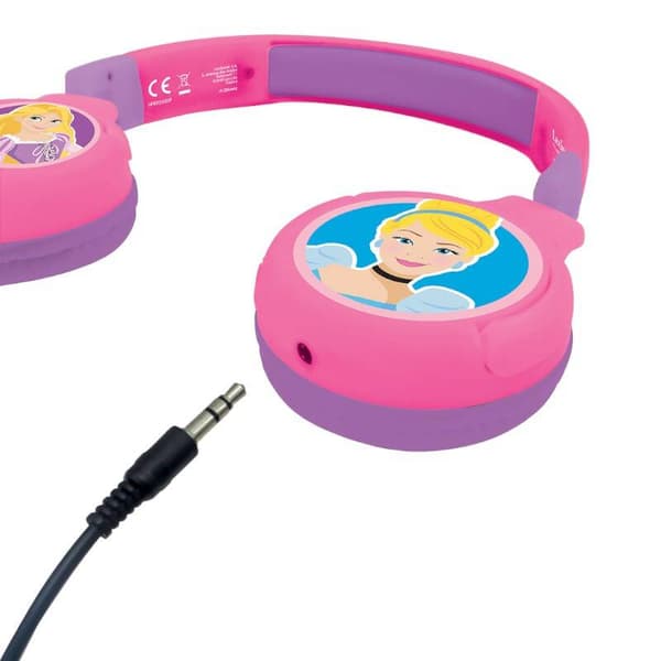 Taitettavat kuulokkeet 2in1 Disney Princess Lexibook