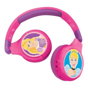 Taitettavat kuulokkeet 2in1 Disney Princess Lexibook