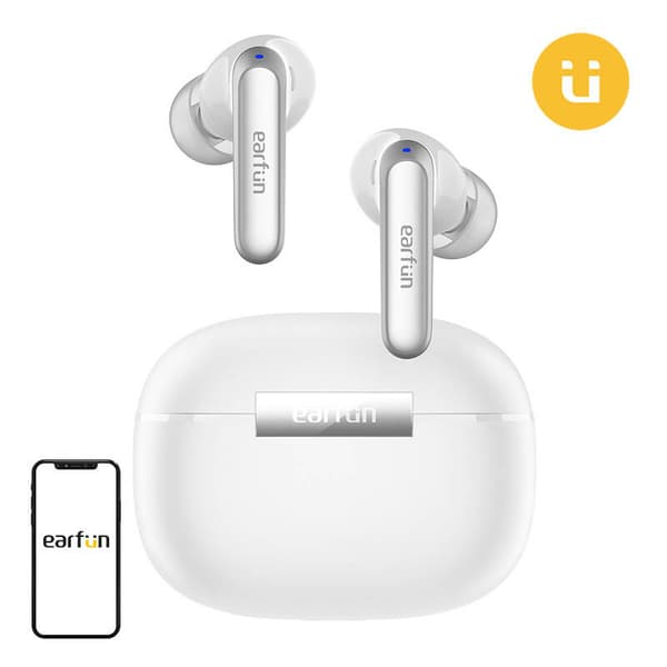 TWS EarFun Air2 hovedtelefoner (hvide)