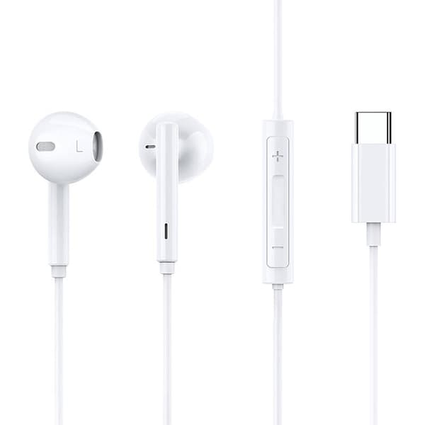 Mcdodo HP-7500 kablede hodetelefoner, USB-C (hvit)