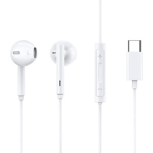 Mcdodo HP-7500 kablede hodetelefoner, USB-C (hvit)