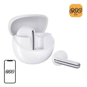 TWS QCY AilyBuds Pro HT10 hovedtelefoner, ANC (hvide)
