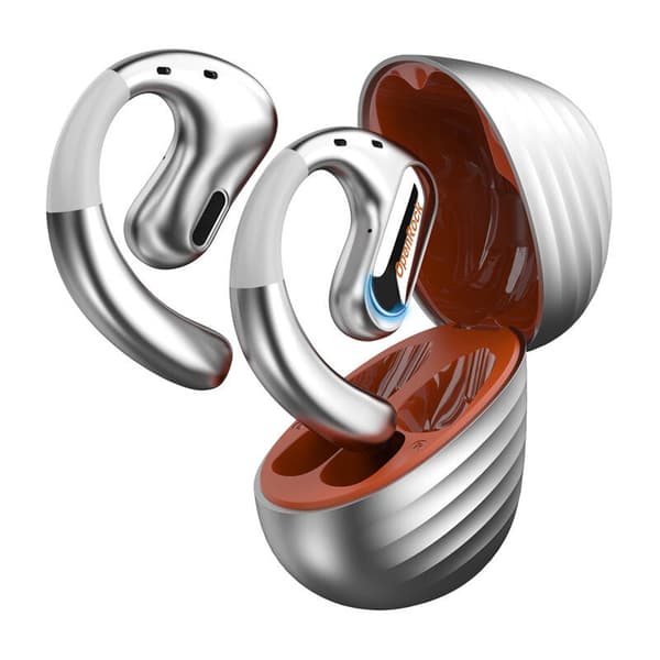 OWS OneOdio OpenRock Pro trådlösa hörlurar (silver)