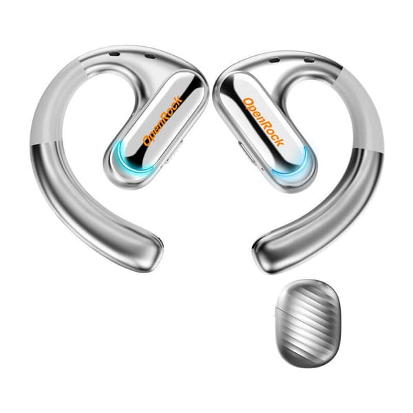 OWS OneOdio OpenRock Pro trådlösa hörlurar (silver)