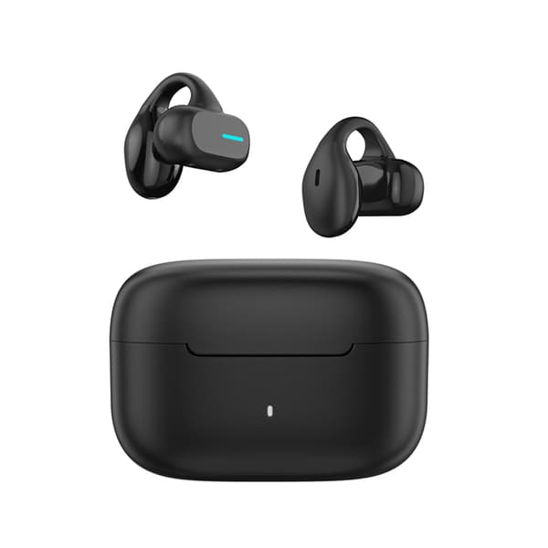WIWU Openbuds headset med ENC og lang batterilevetid - Svart