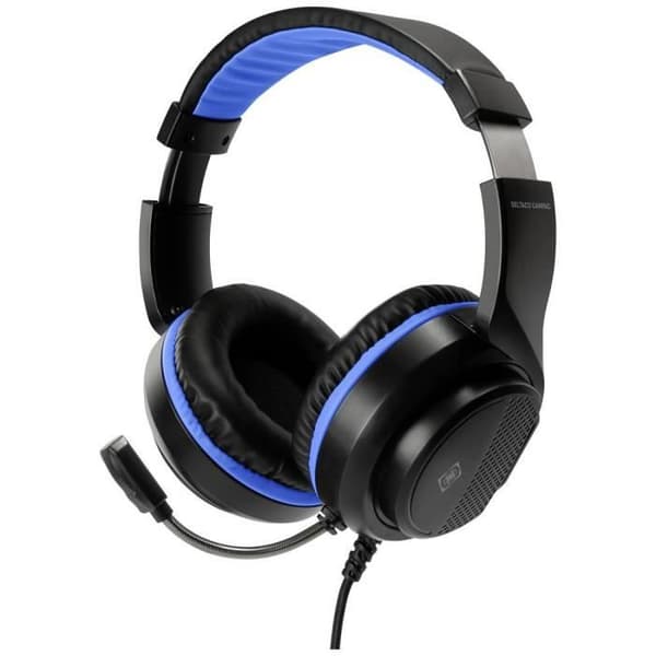 DELTACO GAMING GAM-127 Gaming Headset On-ear trådad Stereo svart
