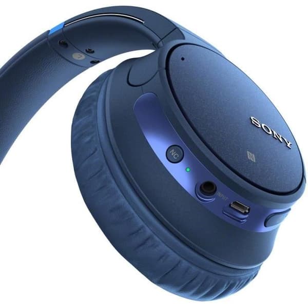 SONY WH-CH710NL - Bluetooth-brusreducerande hörlurar med huvudband - 35 timmars batteritid - 94dB/mW - Blå