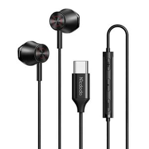 Langalliset kuulokkeet Mcdodo HP-4070, USB-C (musta)