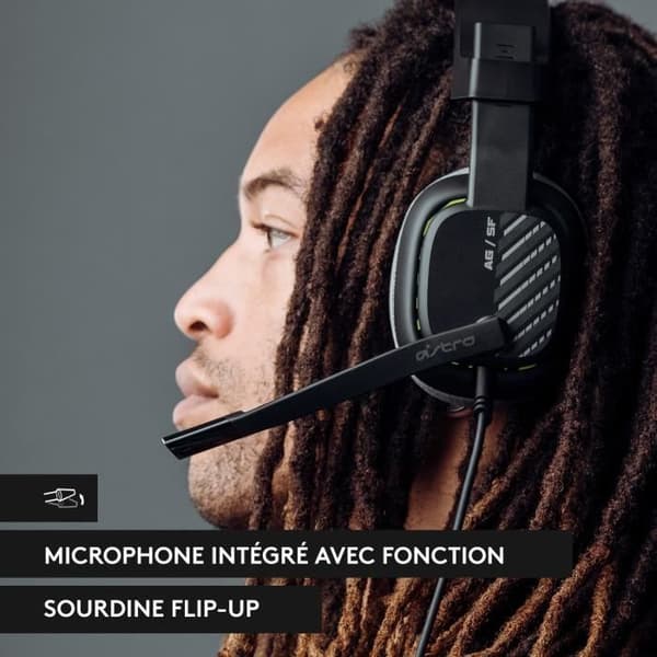 ASTRO A10 2nd Generation Wired Gaming Headset med mikrofon Kompatibel med Xbox PC Black