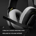 Miniatyrbild 4 av 6: ASTRO A10 2nd Generation Wired Gaming Headset med mikrofon Kompatibel med Xbox PC Black