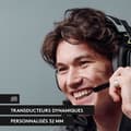 Miniatyrbild 2 av 6: ASTRO A10 2nd Generation Wired Gaming Headset med mikrofon Kompatibel med Xbox PC Black