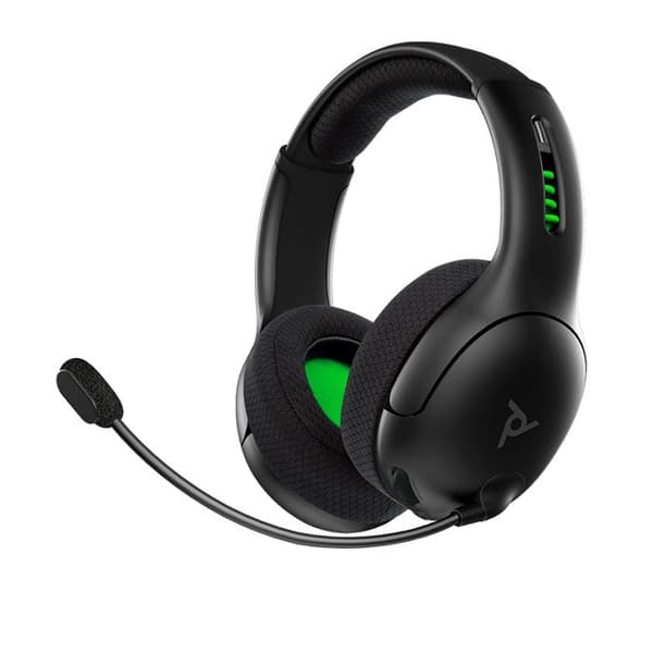 Trådlöst headset - PDP - Nivå 50 - Flexibel mikrofon - 16h batteritid - Grå färg