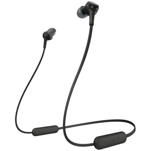 Bluetooth-hörlurar - SONY - WI-XB400 - Extra Bass - 15h batteritid - Svart