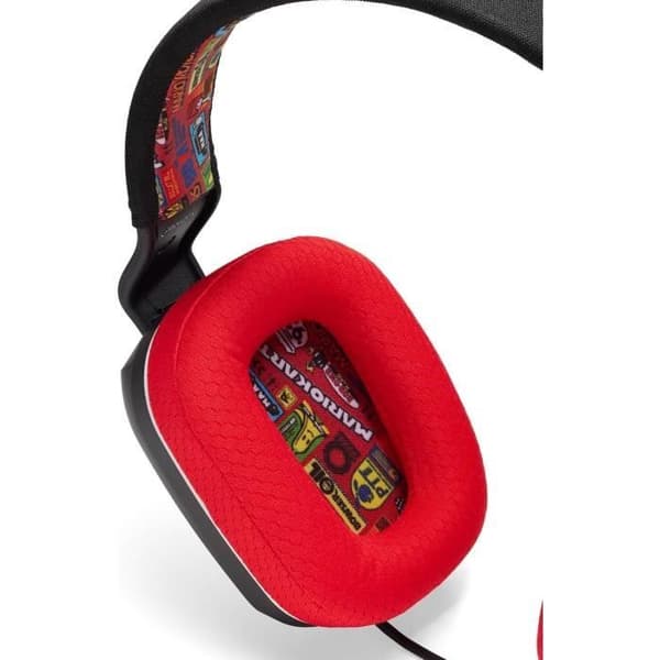 Kabelanslutet stereoheadset - POWER A - Nintendo Switch - Mario Kart