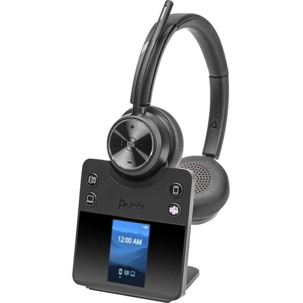 HP Poly Savi 7420 Office Stereo Microsoft Teams Certified DECT 1880-1900 MHz Headset-EURO