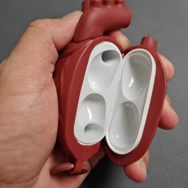 Beskyttelsesetui til Apple AirPods 3. generation med hjerte-design