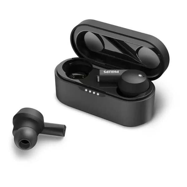 In-ear hörlurar - PHILIPS - TAT5505BK/00 - True Wireless - Aktiv brusreducering - IPX5