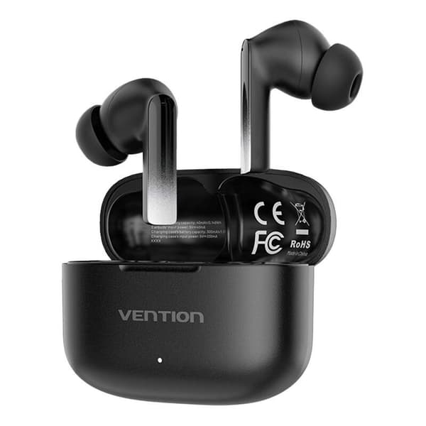 Trådløse høretelefoner, Vention, NBIB0, Elf Earbuds E04 (sort)