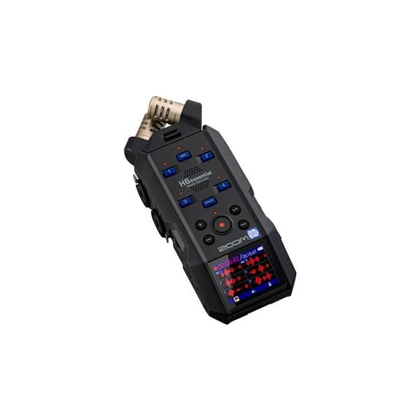 Zoom H6essential diktafon - 6-spårs 32-bitars flyttalsspelare - XYH-6e mikrofonkapsel ingår - svart