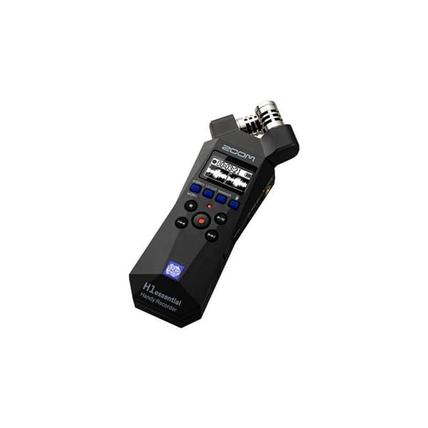 Zoom H1essential diktafon - 2-spårs 32-bitars flyttalsspelare - X/Y mikrofonpar - svart