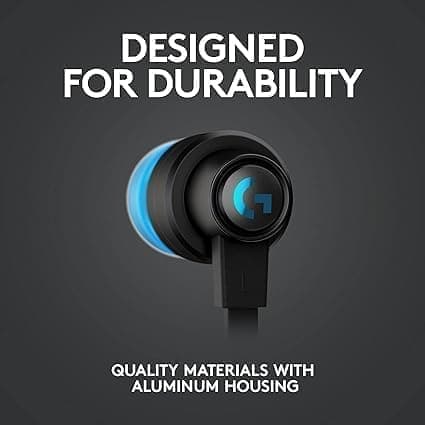 Logitech G G333 - In-ear gaming-hovedtelefoner - Kablet - 3,5 mm jackstik