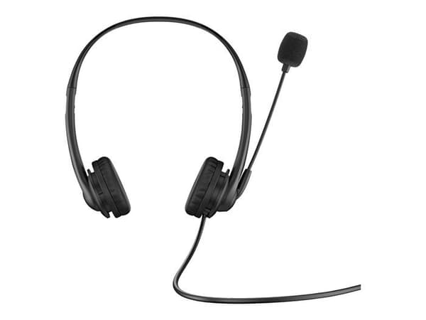 HP G2 headsetmikrofon - On-ear - Kabelansluten - 3,5 mm jack - Shadow black